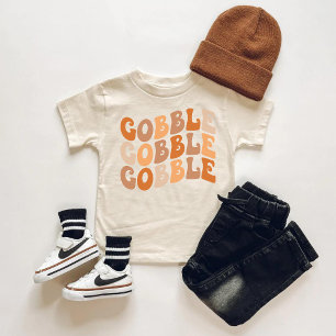 Gobble Gobble Gobble T - Shirt - Niedlich Danke
