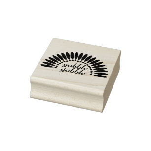 Gobble Gobble Gummistempel