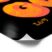 GOBBLE GOBBLE lustiger Erntedank Poster (Ecke)