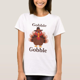 Gobble Gobble Niedlich Turkey Danke T-Shirt