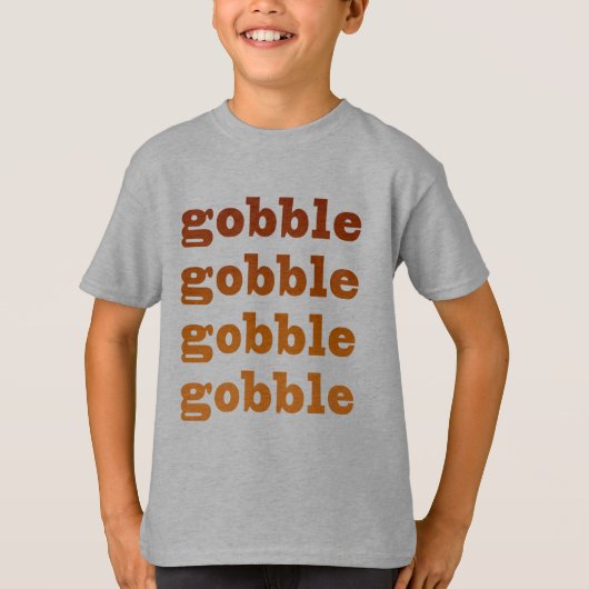 Gobble Gobble T-Shirt (Vorderseite)