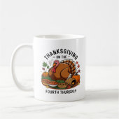Gobble Gobble Tasse: Spaß Erntedank Spirit Kaffeetasse (Links)