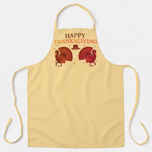 Gobble Gobble Thanksgiving Apron Schürze (Vorderseite)