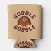 Gobble Gobble Thanksgiving Dosenkühler (Rückseite)
