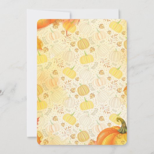 Gobble Gobble Till You Wobble Funny Thanksgiving Einladung (Rückseite)