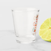 Gobble Gobble Till You Wobble Funny Thanksgiving Schnapsglas (Links)