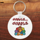 GOBBLE GOBBLE TÜRKEI SCHLÜSSELANHÄNGER (Vorderseite)
