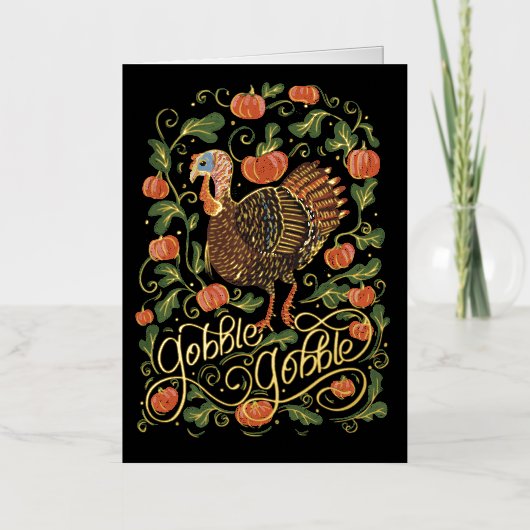Gobble Gobble Turkey Thanksgiving (Vorderseite)