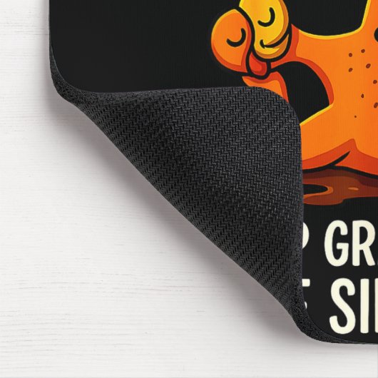 Gobble Me Swallow Me Funny Turkey Feast Day Thanks Mousepad (Ecke)