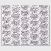 Gobble Mode: ON Festive Wrapping Paper Geschenkpapier (Flach)