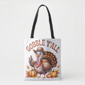 Gobble Thanksgiving turkey fall Tasche (Vorderseite)