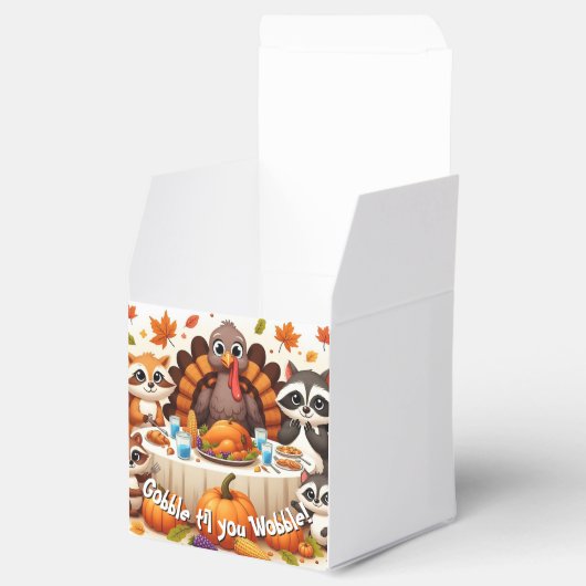 Gobble til we Wobble Geschenkschachtel (Geöffnet)