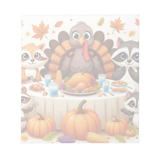 Gobble til we Wobble Notizblock (Vorderseite)