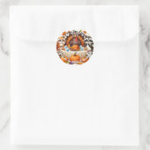 Gobble til we Wobble Runder Aufkleber (Tasche)