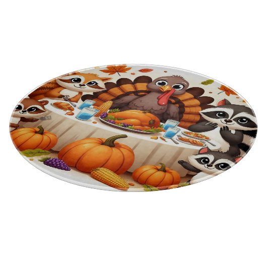 Gobble til we Wobble Schneidebrett (Ecke)