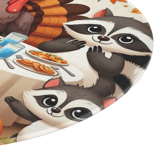 Gobble til we Wobble Schneidebrett (Ecke)