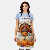 Gobble til we Wobble Schürze (Getragen)