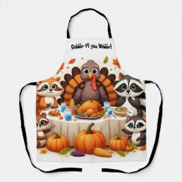 Gobble til we Wobble Schürze