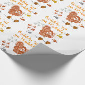 Gobble til ya wobble pattern1 geschenkpapier (Ecke)