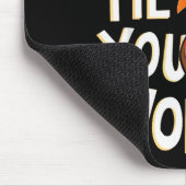 Gobble Til You Wobble Shirt Gobble Gobble Thanksgi Mousepad (Ecke)