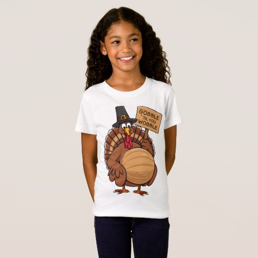 Gobble 'Til You Wobble T-Shirt (Vorne ganz)