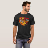 Gobble Til You Wobble Turkey Kids Boys Toddler Tha T-Shirt (Vorne ganz)