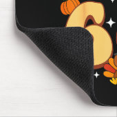 Gobble Till You 67 Thanksgiving Brainrot Meme Six  Mousepad (Ecke)