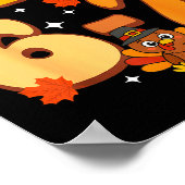 Gobble Till You 67 Thanksgiving Brainrot Meme Six  Poster (Ecke)