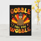 Gobble Till You Wobble 1 Karte (Gelbe Blume)