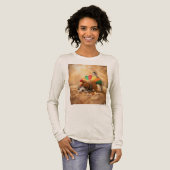 Gobble Till You Wobble - Thanksgiving Dog Mom Tee (Volle Vorderseite)