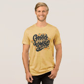 Gobble Till You Wobble Tri-Blend Shirt (Vorderseite voll)
