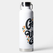 Gobble Till You Wobble Trinkflasche (Vorderseite)