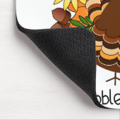 Gobble Türkei Mousepad (Ecke)