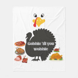 Gobble & Wobble  Fleecedecke