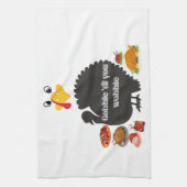 Gobble & Wobble Geschirrtuch (Vertikal)