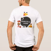 Gobble & Wobble Tri-Blend Shirt (Rückseite)