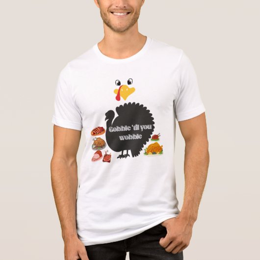 Gobble & Wobble Tri-Blend Shirt (Vorderseite)