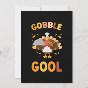 Gobblegool Türkei Erntedank Einladung