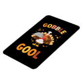 Gobblegool Türkei Erntedank Magnet (Linke Seite)