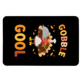 Gobblegool Türkei Erntedank Magnet (Horizontal)