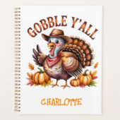 Gobbley'all westernthanksgiving  planer (Vorderseite)