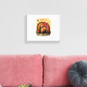 Gobblezilla Türkei Erntedank _1 Leinwanddruck (Insitu (Wohnzimmer))