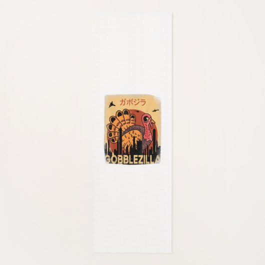 Gobblezilla Türkei Erntedank _1 Yogamatte (Vorderseite)
