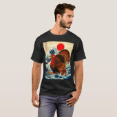 Gobblezilla Turkey Funny Thanksgiving For Men Wome T-Shirt (Vorne ganz)