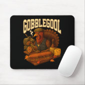 Gobbol Truthahn Gobble Gool Erntedankfest Retro Mousepad (Mit Mouse)