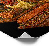 Gobbol Turkey Day Thanksgiving Funny Gobble Thankf Poster (Ecke)