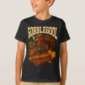 Gobbol Turkey Gobble Gool Thanksgiving Retro T-Shirt (Vorderseite)