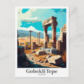 Gobekli Tepe Sanliurfa Türkei Reisen Postkarte (Vorderseite)