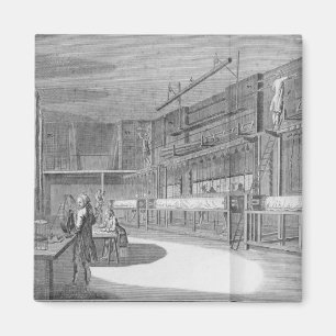 Gobelinwerkstätten, von der "Enzyklopädie" durch Magnet