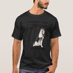 Goberian Spruch Mama Papa Druck, Golden Retriever T-Shirt